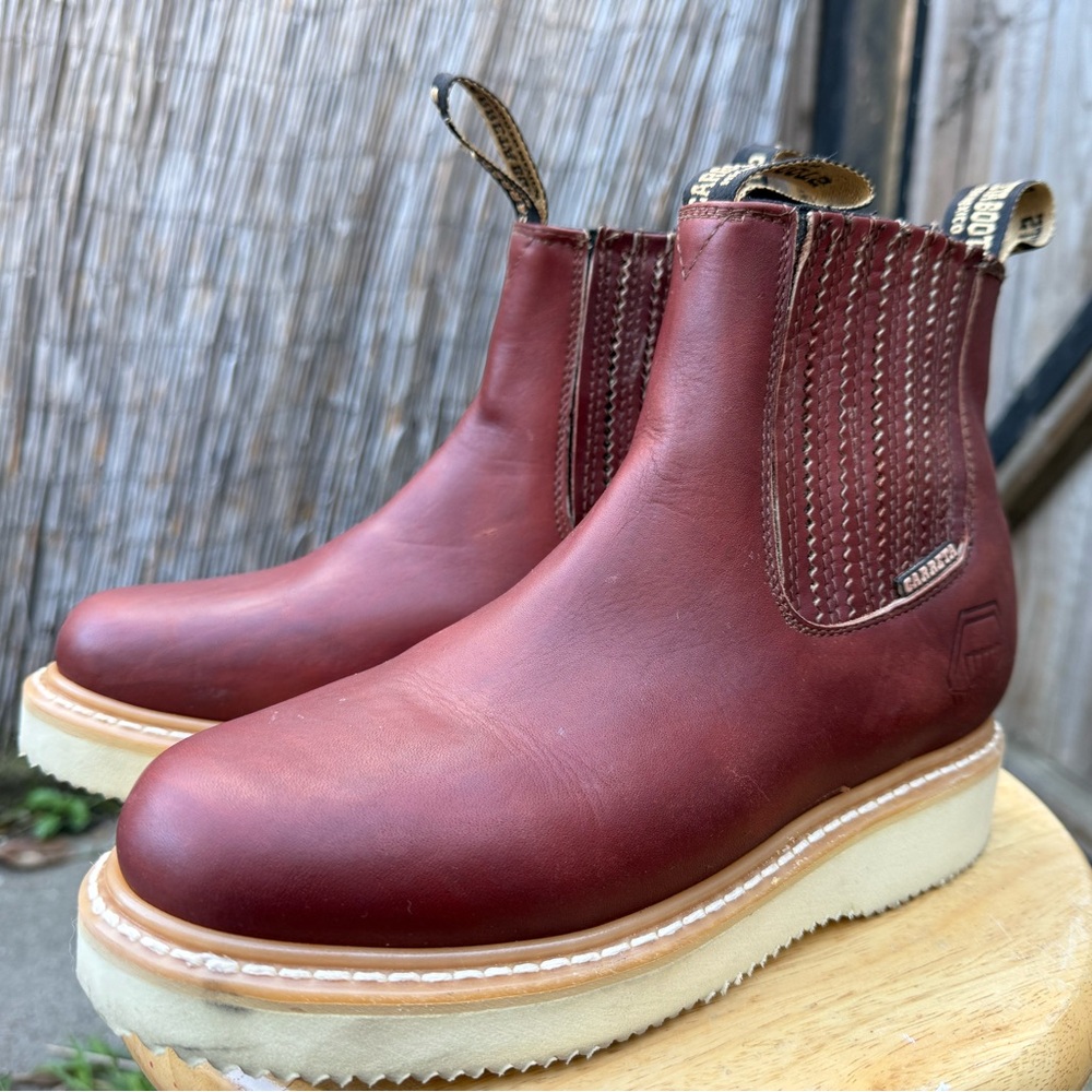 Carrera Red and Black Leather Footwear women 8 men 6.5